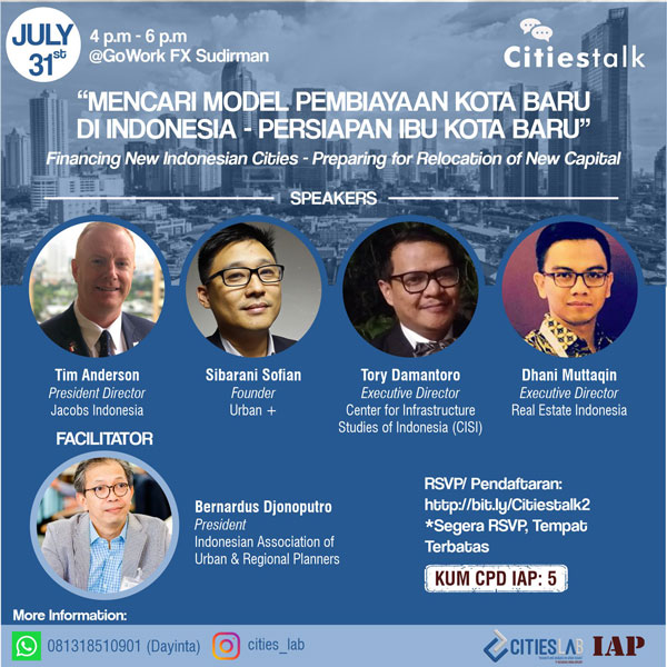 Financing New Indonesia Cities: Preparing for Relocation of New Capital City