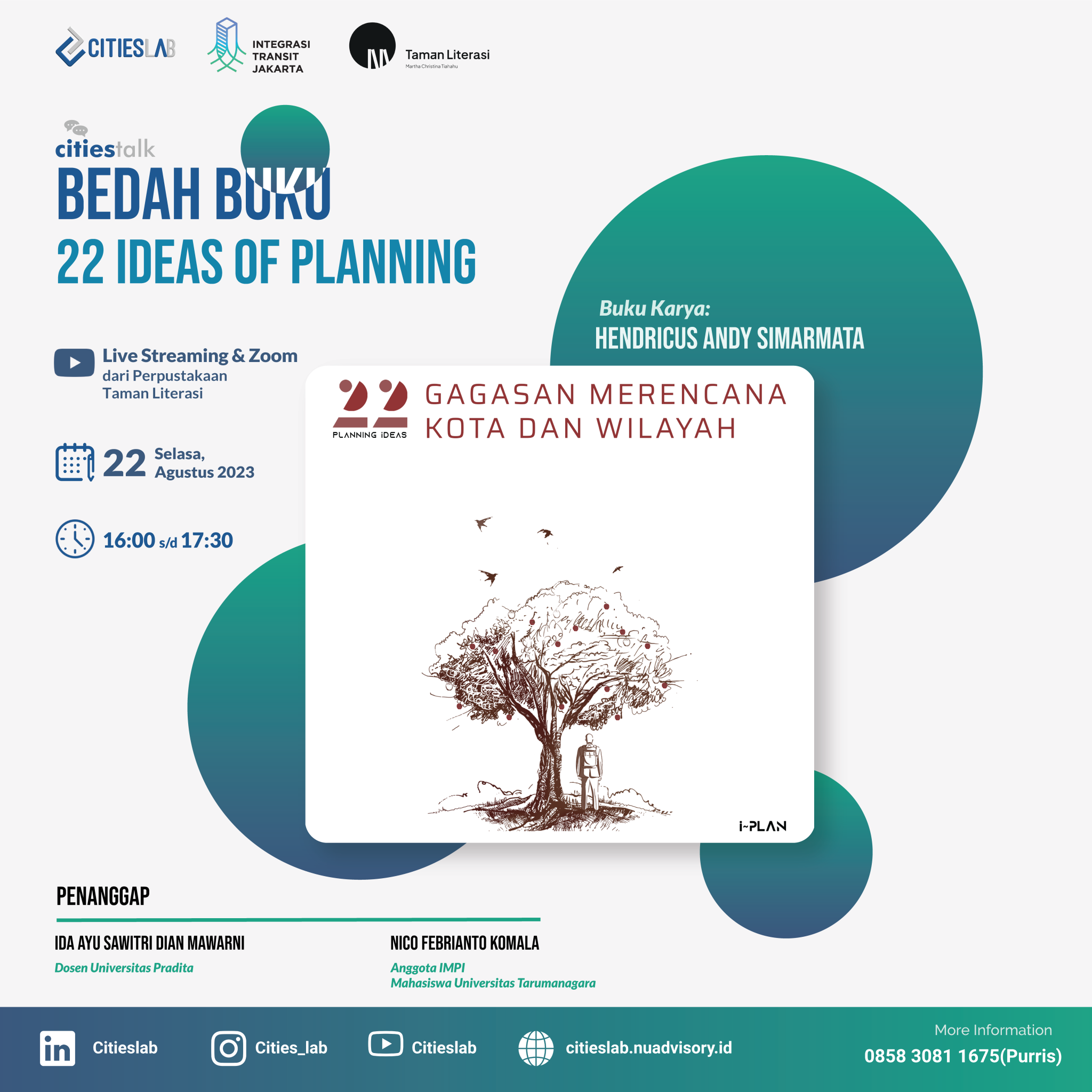 Bedah Buku: 22 Ideas of Planning