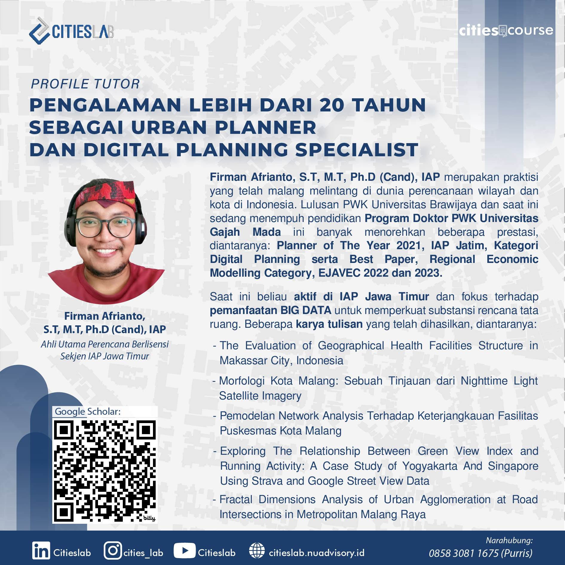 Memanfaatkan Big Data untuk Perencanaan Kota – Seri 1: Nighttime Light Imagery Analysis