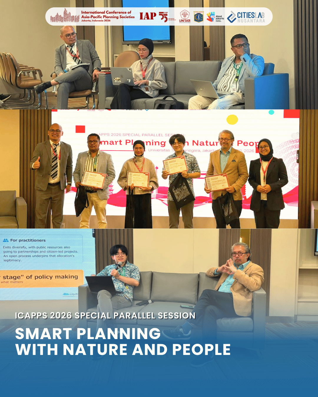 ICAPPS 2026 SPECIAL PARALLEL SESSION: SMART PLANNING  WITH NATURE AND PEOPLE