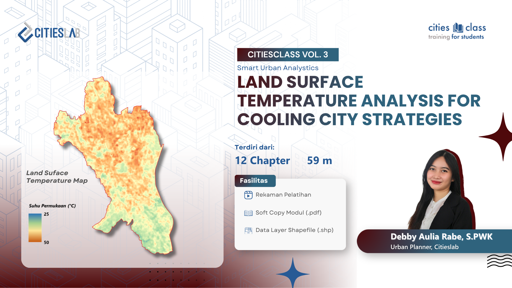 Land Surface Temperature Analysis for Cooling City Strategies