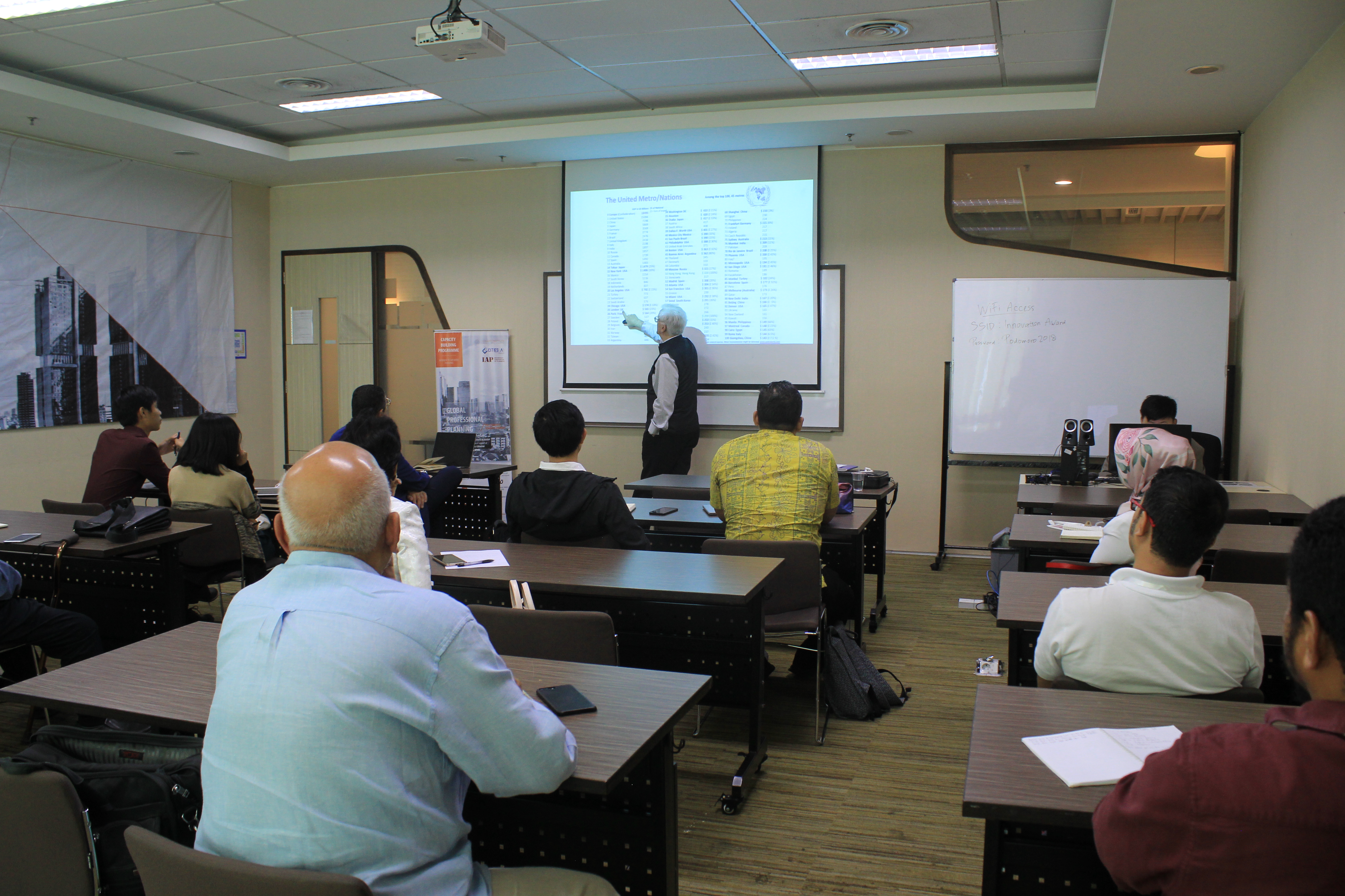 ISOCARP: Global Profesional Planning, Pre-Congress Training by Pre-Congress Training by