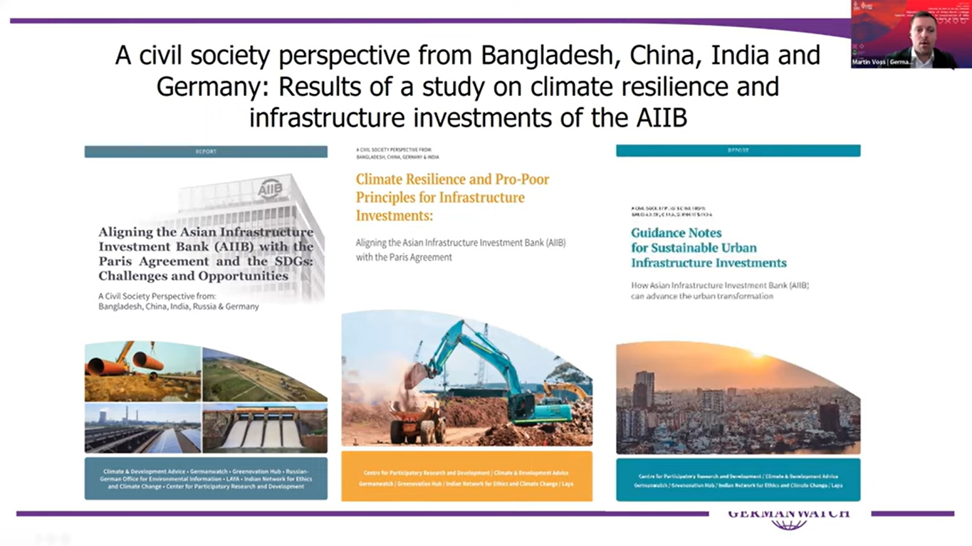 Citiestalk Urban-20: Climate Resilience Principles for Inclusive & Sustainable Infrastructure Investments by Martin Voss