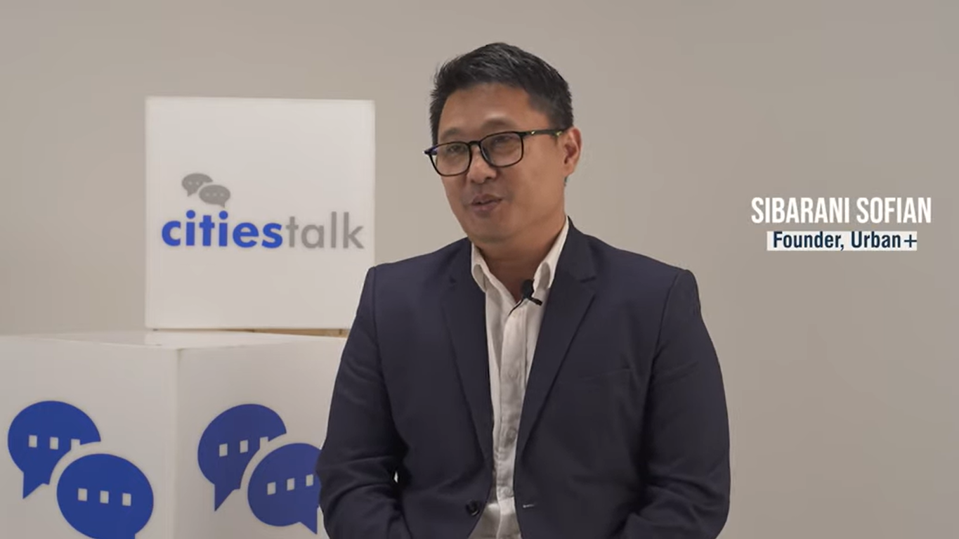 Talk with The Experts - Sibarani Sofian tentang Miskonsepsi Desain Kota - Kota di Indonesia