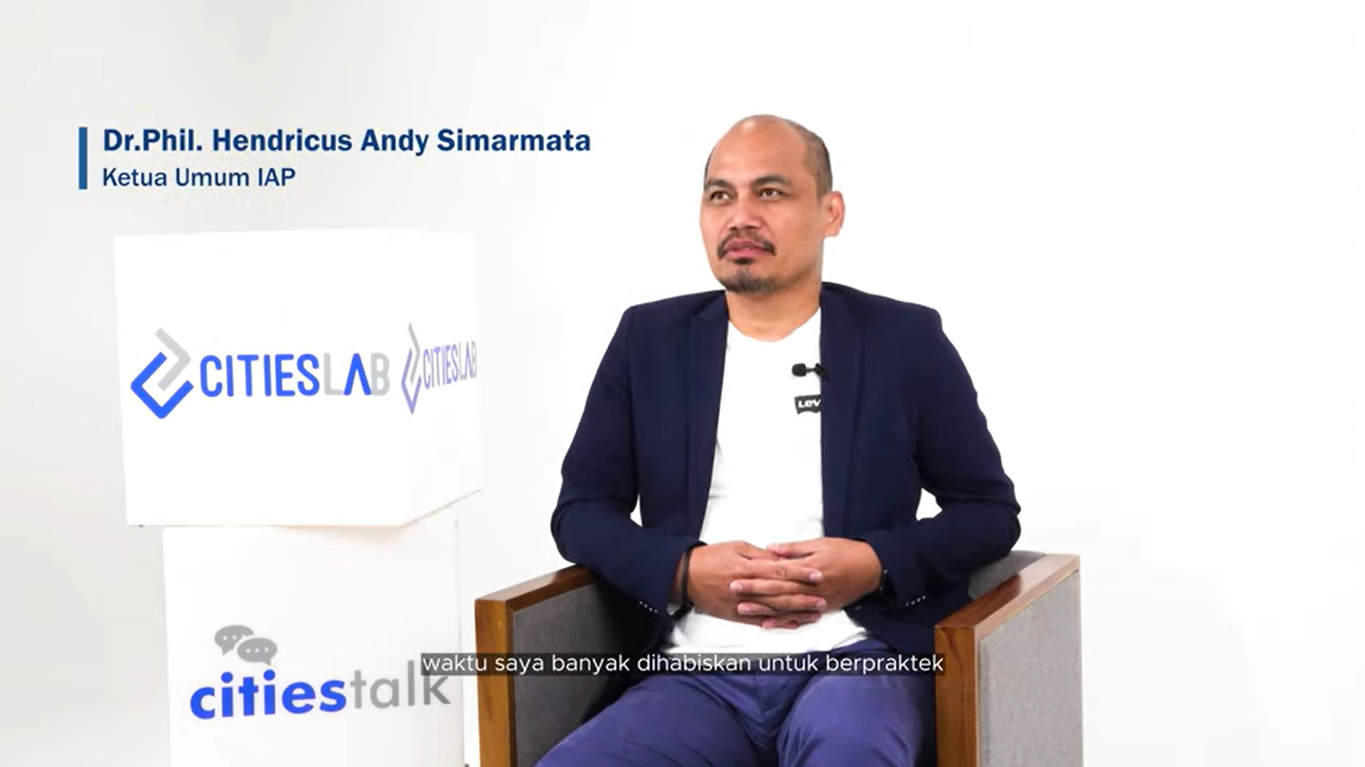Talk With The Expert - Hendricus Andy Simarmata Berbicara Peran Urban Planner Saat Ini dan Mendatang